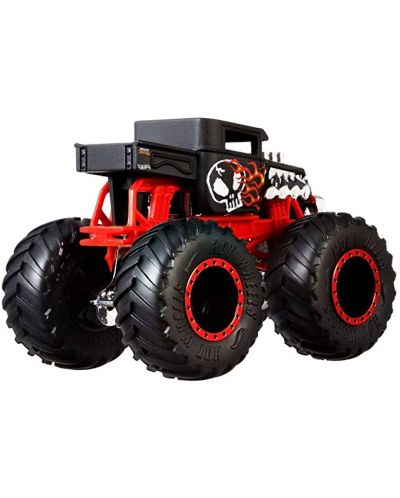 Бъги Hot Wheels Monster Trucks Boneshaker 1 64 с количка Отлична цена Ozone bg