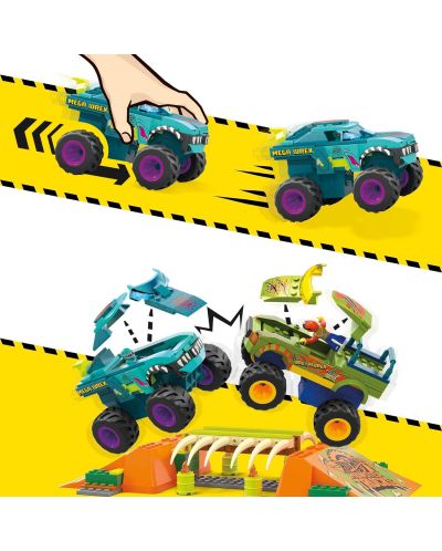 Игрален комплект Hot Wheels Monster Trucks Smash Crash Отлична цена Ozone bg