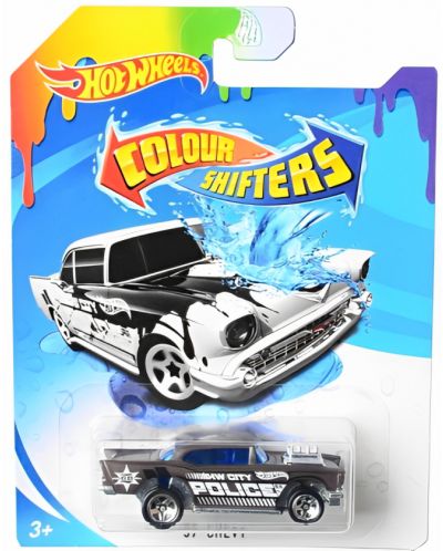 Количка с променящ се цвят Hot Wheels Color Shifters 57 Chevy 1 64 Отлична цена Ozone bg