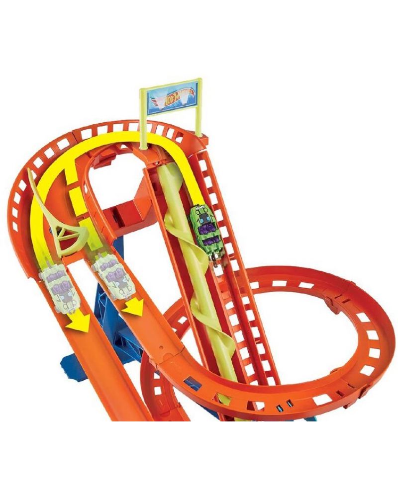 Игрален комплект Hot Wheels City Писта Roller coaster Отлична цена Ozone bg
