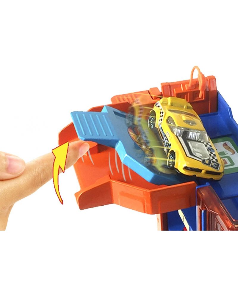 Игрален комплект Hot Wheels City Паркинг с количка Отлична цена Ozone bg