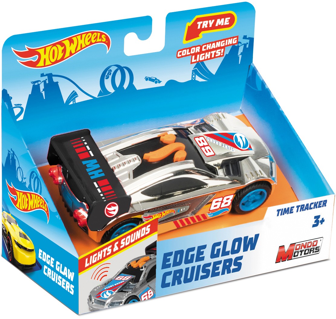 Количка Mondo Motors Hot Wheels Blazing Cruisers със звук и светлина асортимент майка