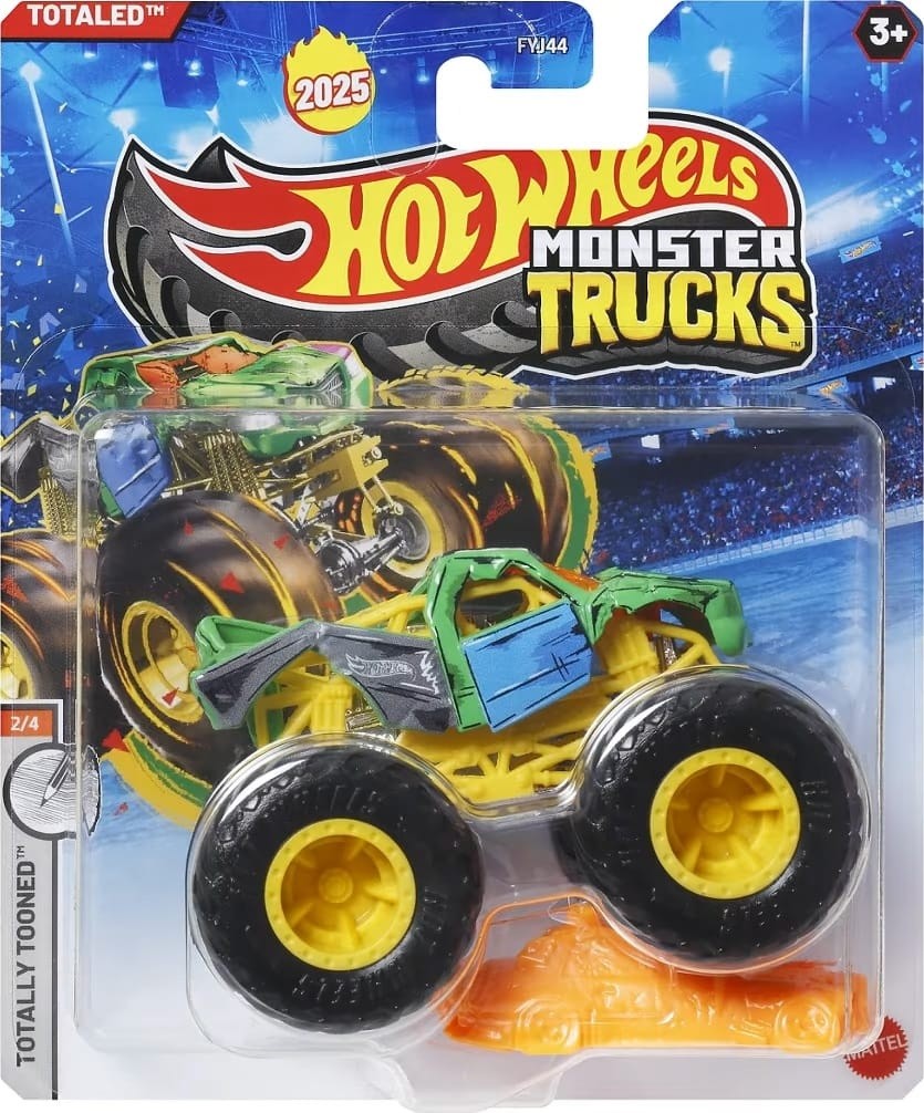 Hot Wheels Monster Trucks Totaled Ozone Bg