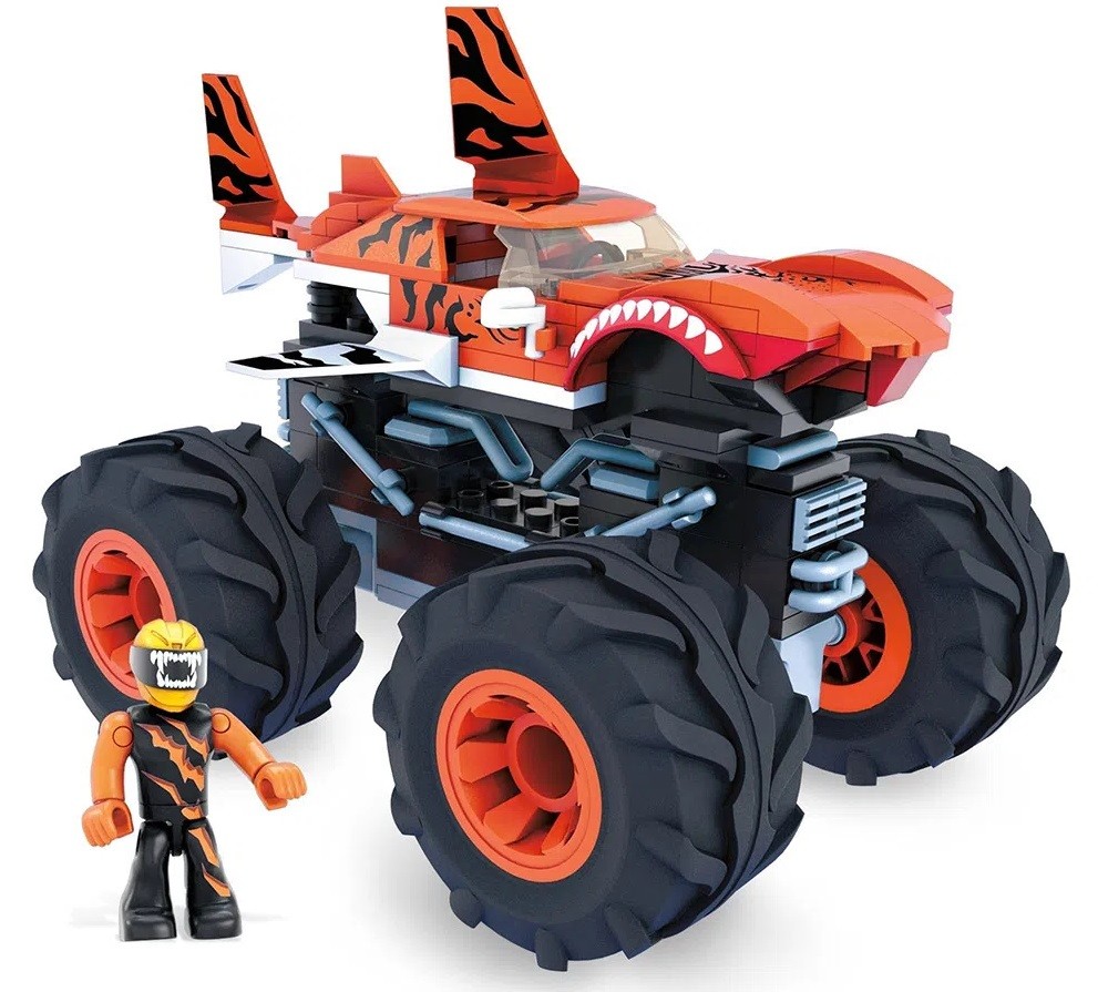 Бъги за сглобяване Hot Wheels Monster Trucks Tiger Shark Отлична цена Ozone bg