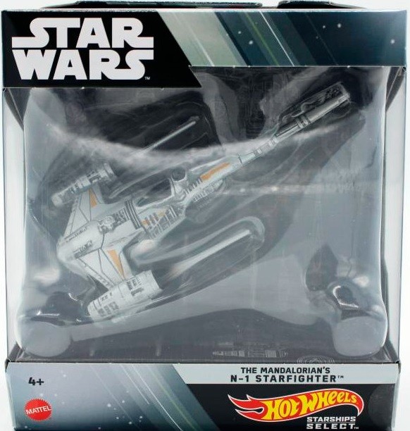 Детска играчка Hot Wheels Star Wars Звезден кораб The Mandalorian s N Starfighter Отлична