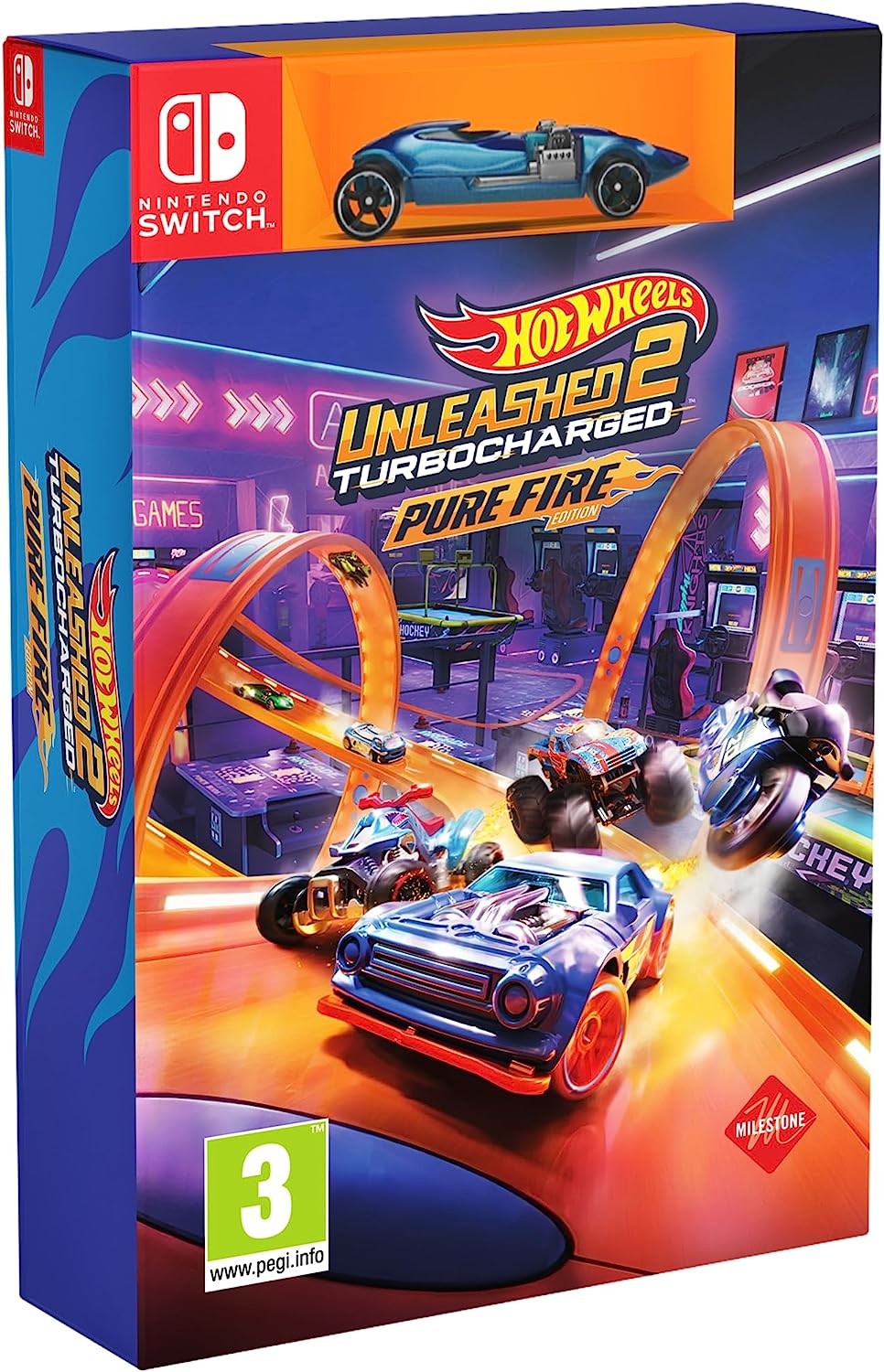 Hot Wheels Unleashed 2 Turbocharged Pure Fire Edition Nintendo Switch Ozone Bg