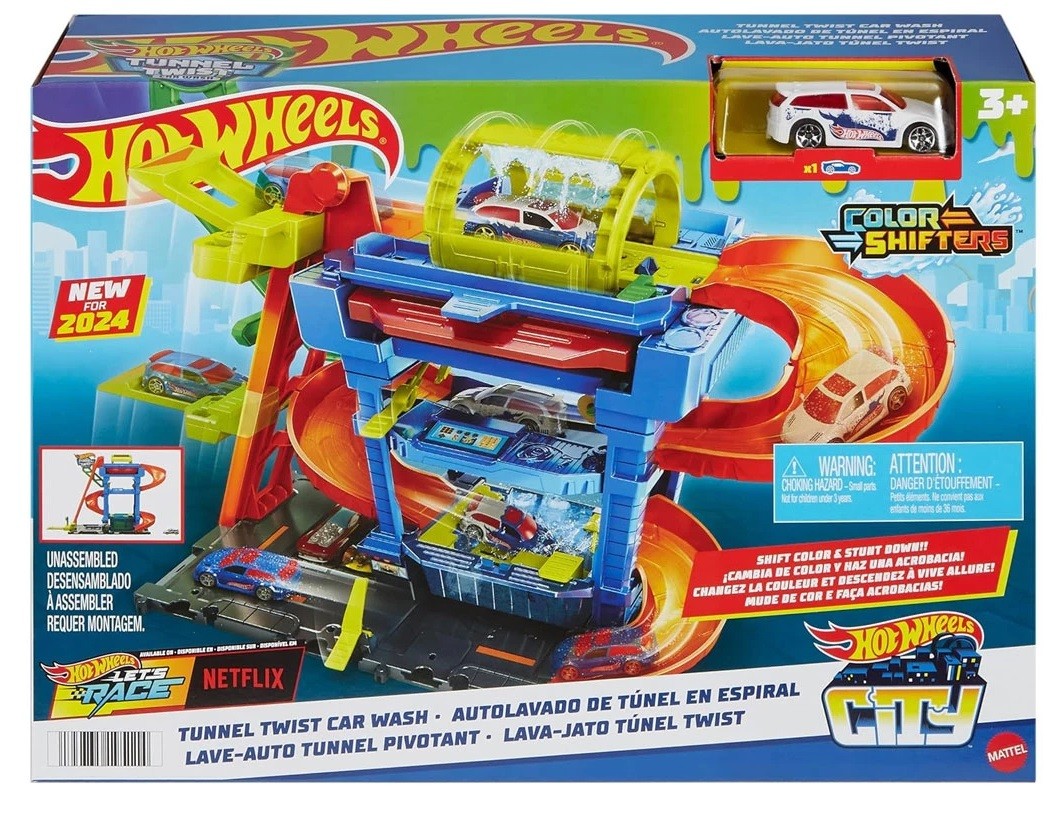 Игрален комплект Hot Wheels City Автомивка с промяна на цвета Отлична цена Ozone bg