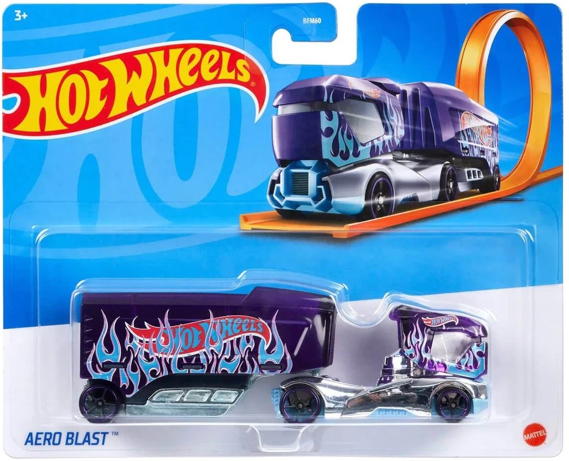 Камионче Hot Wheels Track Stars Aero Blast Отлична цена Ozone bg