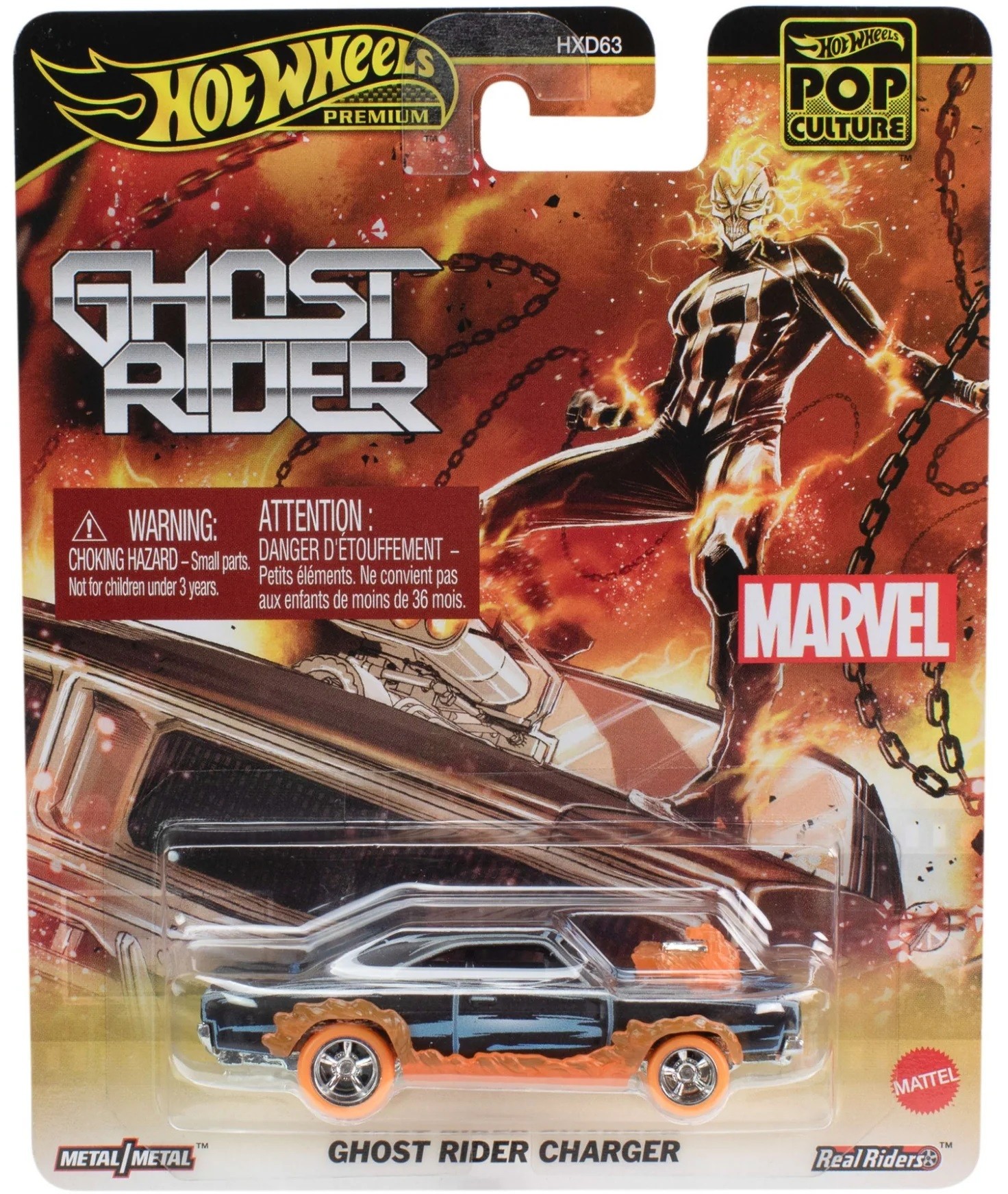 Метална количка Hot Wheels Pop Culture Ghost Rider Charger Отлична цена Ozone bg