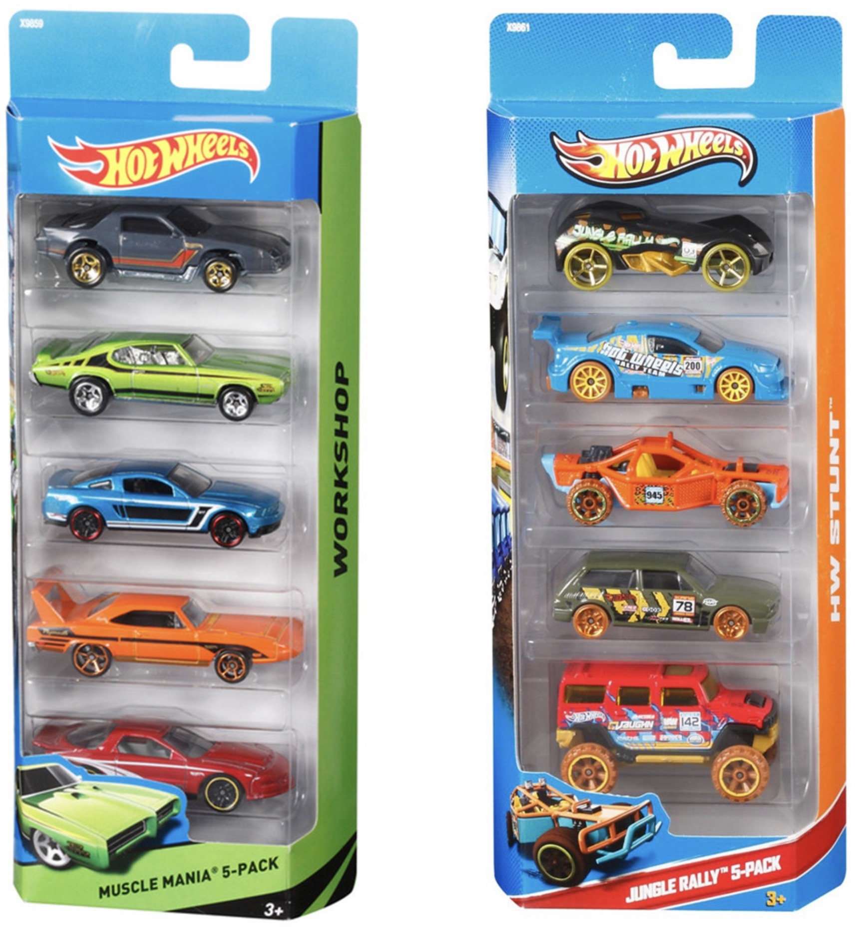 Комплект метални колички Hot Wheels 5 броя асортимент Отлична цена Ozone bg