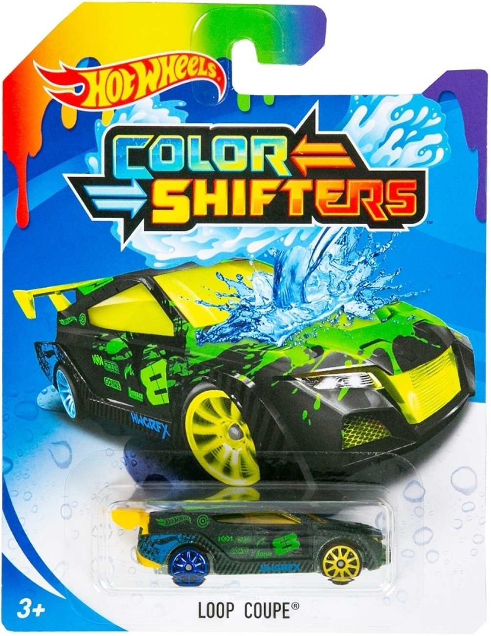 Количка с променящ се цвят Hot Wheels Colour Shifters Loop Coupe Отлична цена Ozone bg