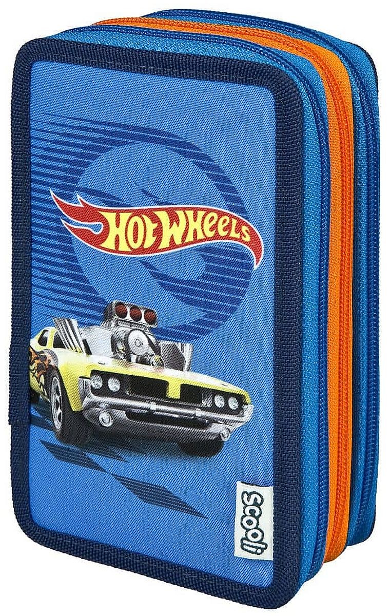 Несесер с пособия Undercover Scooli Hot Wheels 3 ципа Ozone bg