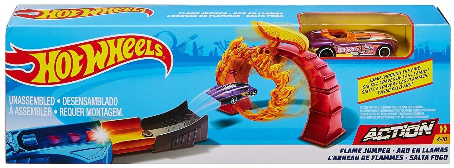 Писта с количка Hot Wheels Action Flame Jumper Отлична цена Ozone bg