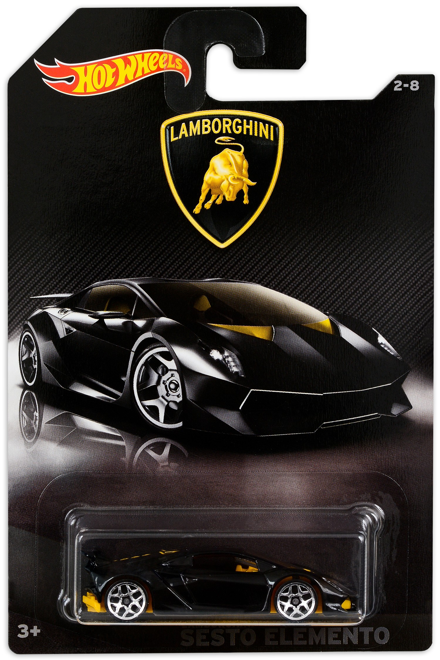 Метална количка Mattel Hot Wheels Lamborghini Sesto Elemento мащаб Отлична цена Ozone bg