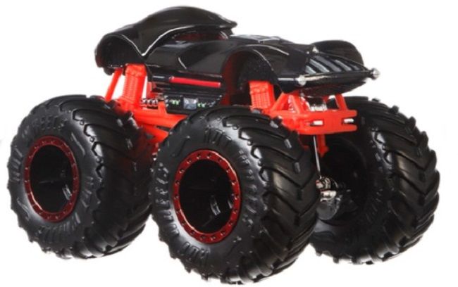 Бъгита Hot Wheels Monster Trucks Demolition Doubles Stormtrooper vs Darth Vader Отлична цена