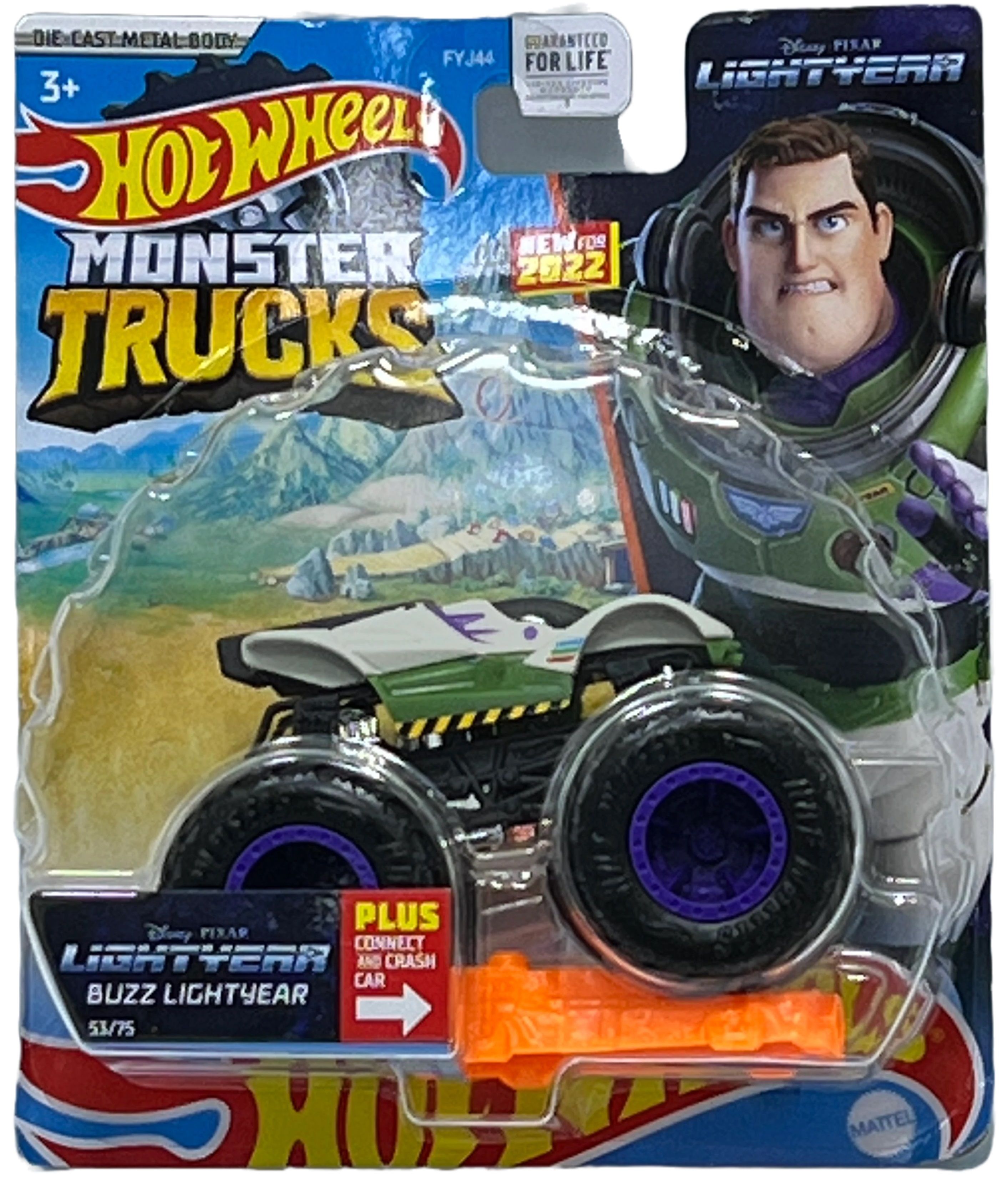 Бъги Hot Wheels Monster Trucks Buzz Lightyear Отлична цена Ozone bg