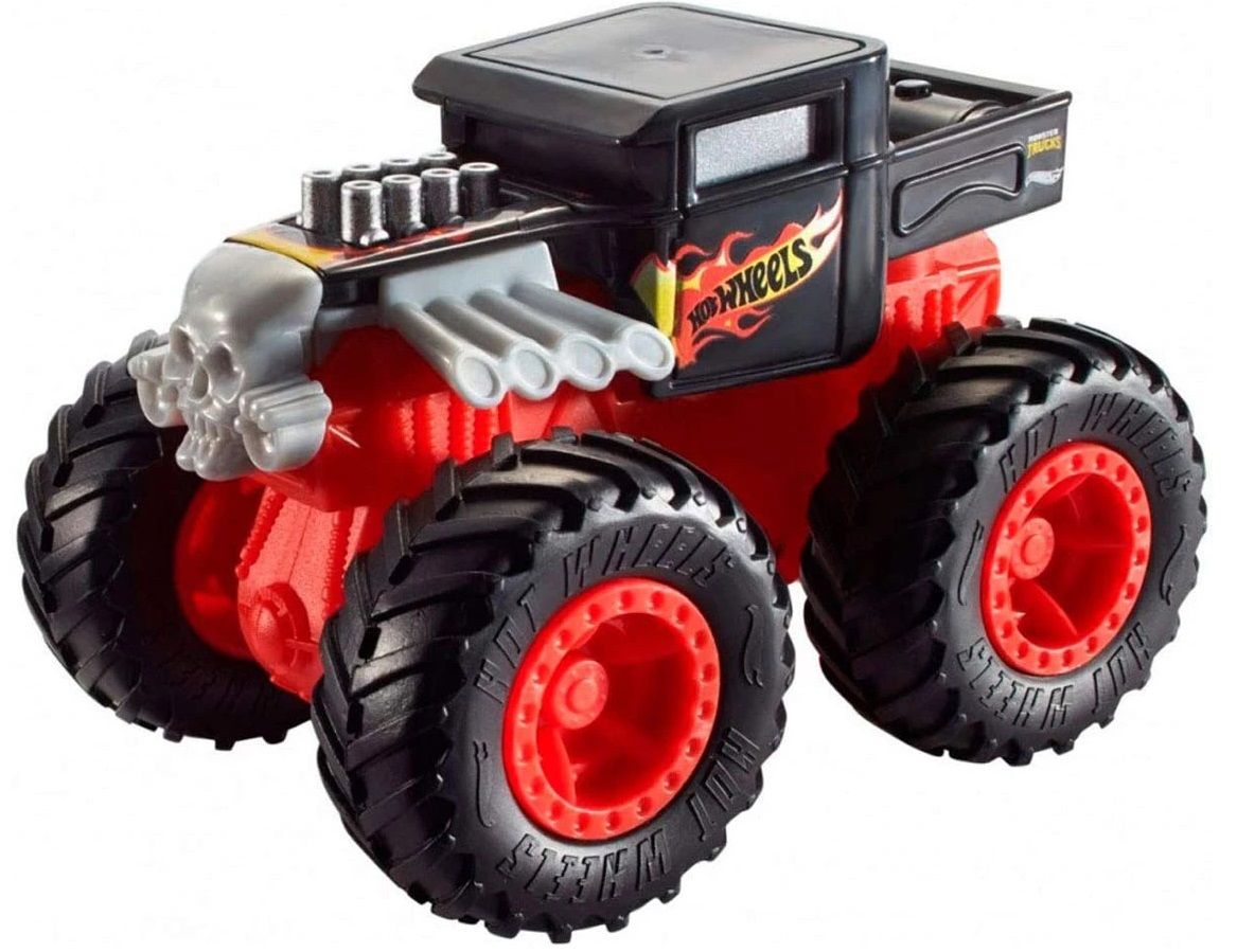 Бъги Hot Wheels Monster Trucks Boneshaker със звук и светлина 1 43 Отлична цена Ozone bg