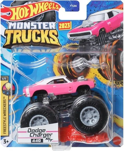 Hot Wheels Monster Trucks Dodge Charger R T Ozone Bg