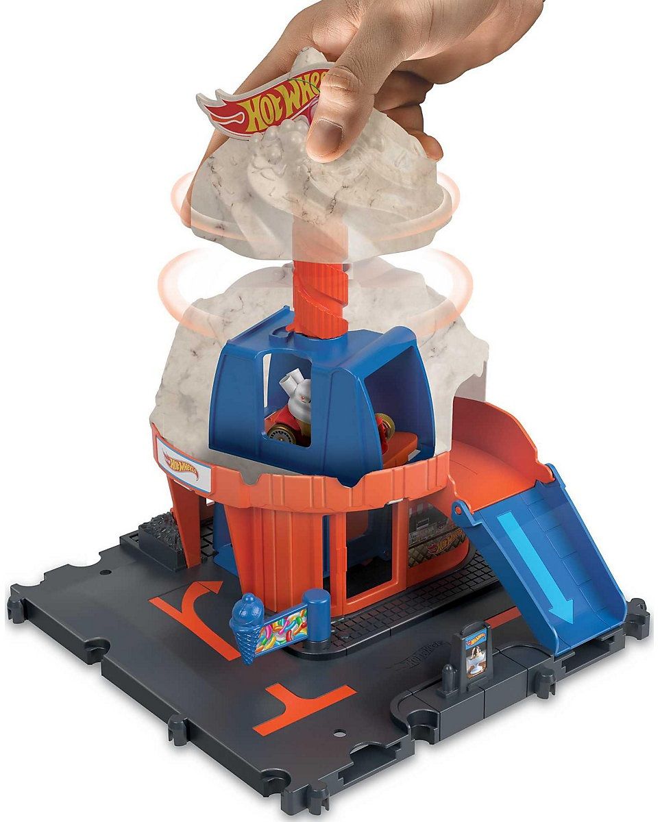 Игрален комплект Hot Wheels City Сладолед с количка Отлична цена Ozone bg