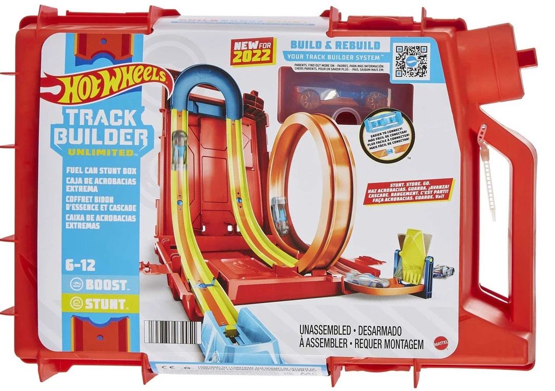 Игрален комплект Hot Wheels Писта в кутия Туба за гориво Отлична цена Ozone bg