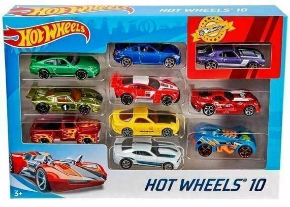 Игрален комплект Hot Wheels Колички 10 броя асортимент Отлична цена Ozone bg