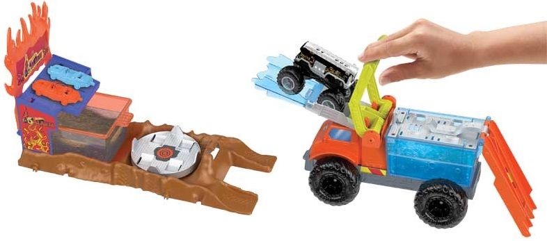 Игрален комплект Hot Wheels Monster Trucks Арена на сблъсъци Отлична цена Ozone bg