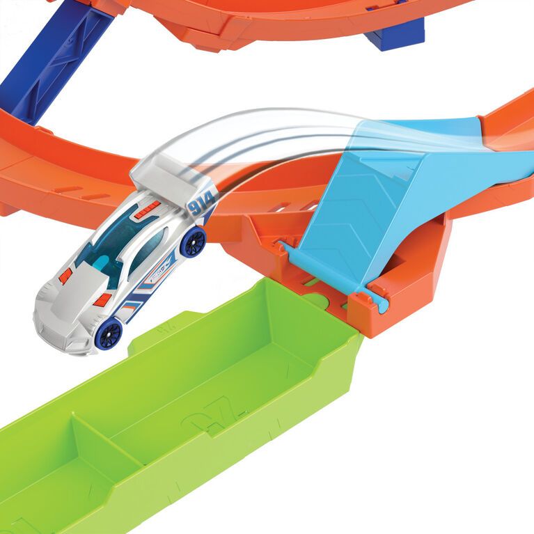 Игрален комплект Hot Wheels Писта Action Hyper Loop Extreme Отлична цена Ozone bg