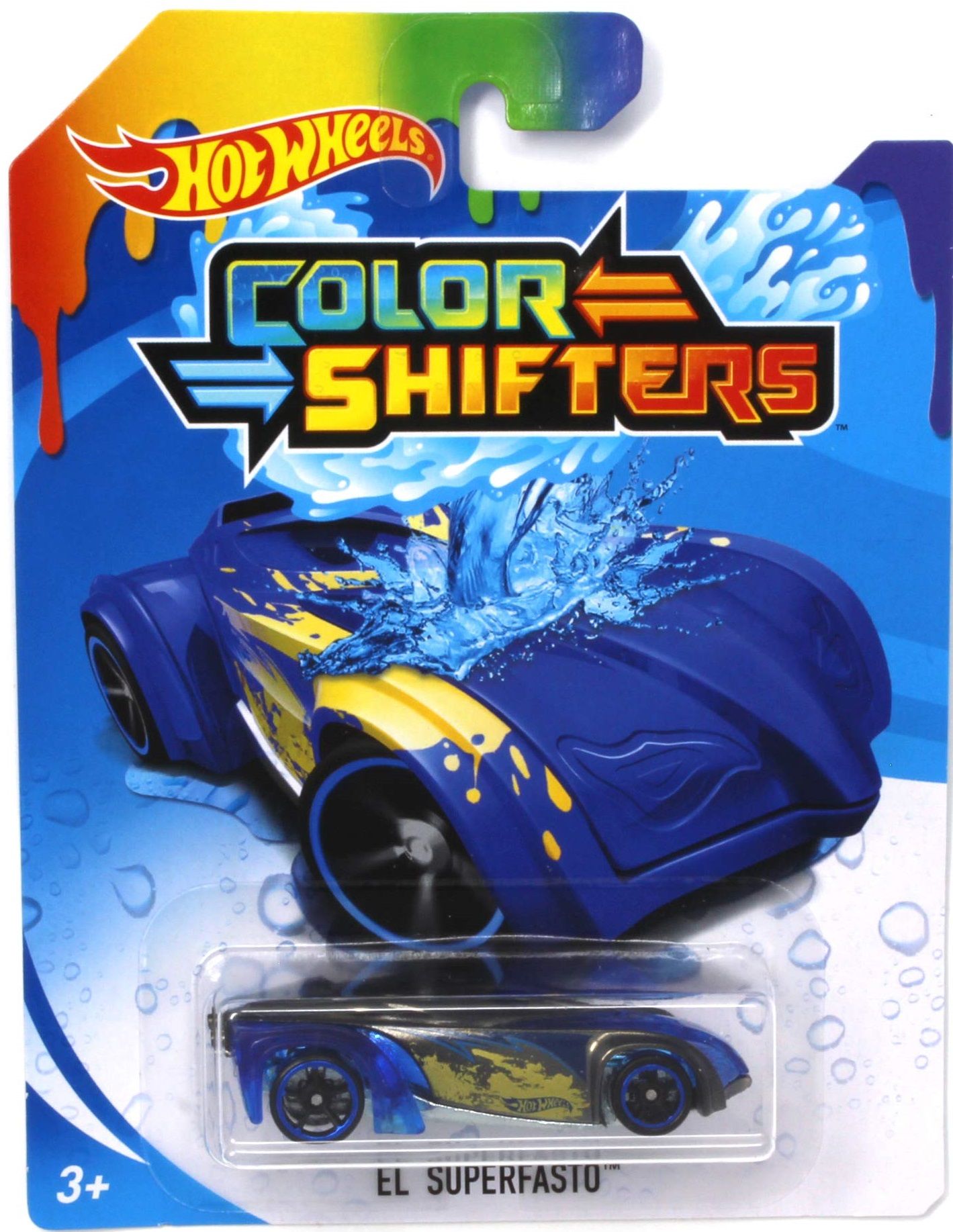 Количка с променящ се цвят Hot Wheels Colour Shifters El Superfasto Отлична цена