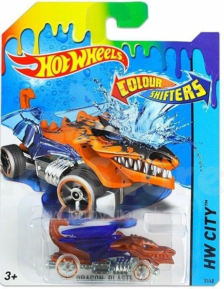Hot Wheels Colour Shifters Dragon Blaster Ozone Bg