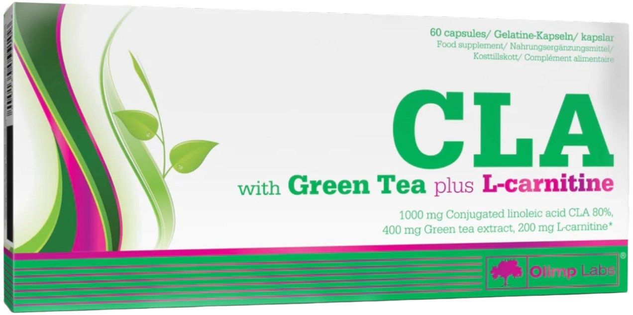 CLA and Green Tea plus L-Carnitine, 60 , Olimp | Ozone.bg
