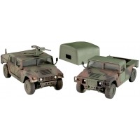Сглобяем модел на военни джипове Revell - HMMWV M998 & M1025 (03137)
