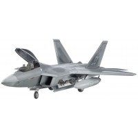 Сглобяем модел на изтребител Revell - Lockheed F-22 "Raptor" (04386)