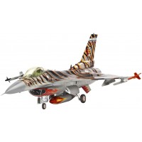 Сглобяем модел на военен самолет Revell Lockheed - Martin F-16C Tiger Meet 2003 (04669)