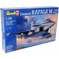 Сглобяем модел на военен самолет Revell - Dassault Rafale M & bomb rack (04517)