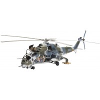 Сглобяем модел на военен хеликоптер Revell - Mil Mi-24V Hind E (04839)
