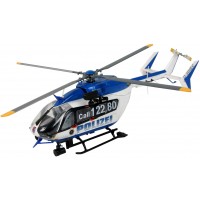 Сглобяем модел на полицейски хеликоптер Revell Eurocopter - EC145 Police/Gendarmerie (04653)
