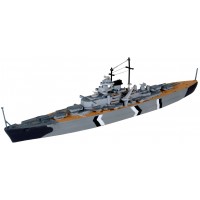 Сглобяем модел на военен кораб Revell - Bismarck (05802)