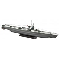 Сглобяем модел на подводница Revell - German Minelayer Type VIID (05107)