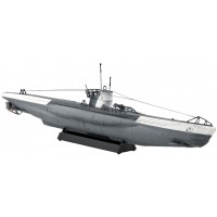 Сглобяем модел на подводница Revell - German Submarine Type VII C (05093)