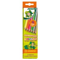 Цветни моливи JOLLY Kinderfest Extra MIX – 6 цвята
