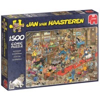 Пъзел Jumbo от 1500 части - Кучешкото шоу, Ян ван Хаастерен