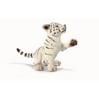 Фигурка Schleich от серията Дивия живот - Азия и Австралия: Бяло тигърче - играещо