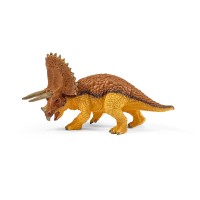 Фигурка Schleich от серията Динозаври малки: Трицератопс жълт - малък