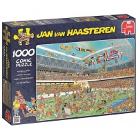 Пъзел Jumbo от 1000 части - Луд футбол, Ян ван Хаастерен