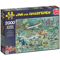 Пъзел Jumbo от 2000 части - Дълбоководен хумор, Ян ван Хаастерен