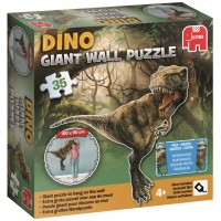 Гигантски детски пъзел Jumbo от 35 части за стена – Динозавър