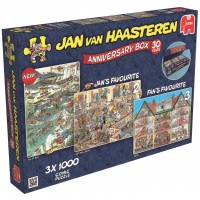 Пъзели Jumbo 3 х 1000 части - Комплект по случай 30-годишнината, Ян ван Хаастерен
