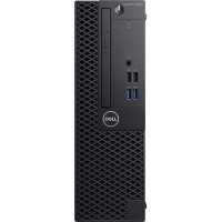 Настолен компютър Dell OptiPlex - 3060SFF, черен