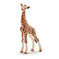 Фигурка Schleich от серията Дивия живот - Африка: Жираф мрежест - бебе