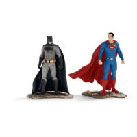 Фигурка Schleich от серията “Лигата на справедливостта“: Комплект - Батман срещу Супермен